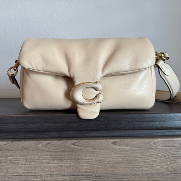 Coach Pillow Tabby 26 Shoulder Bag - Ivory - Picture 2 of 12